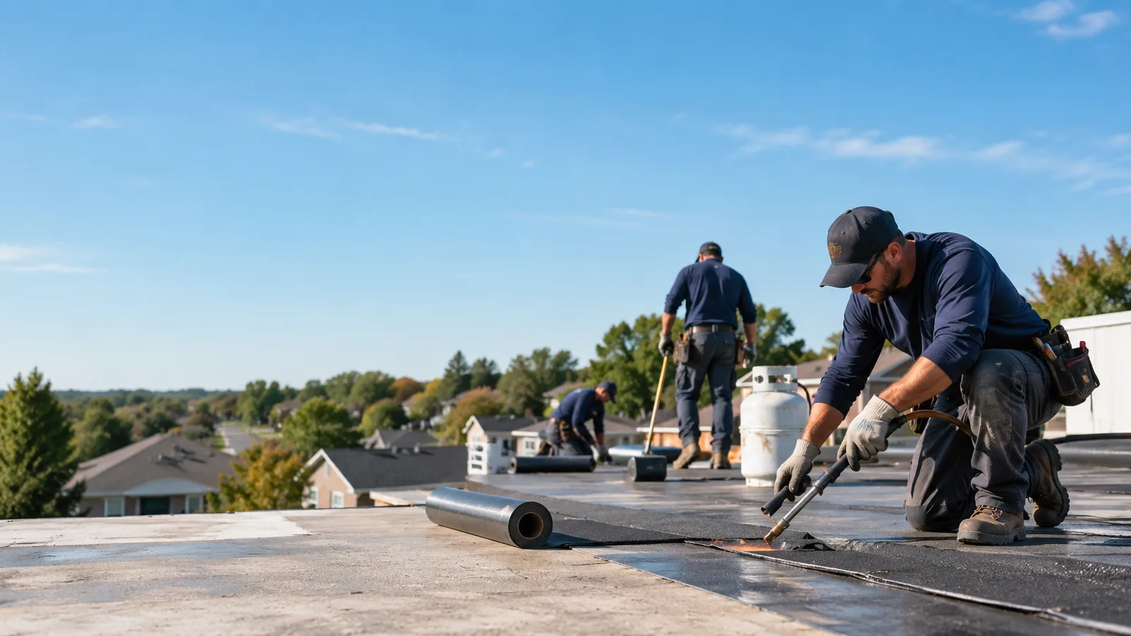 Flat Roof Leak Repair providers in Highland, IL